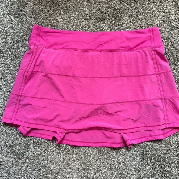 Lululemon Pace Rival Skirt Long - Sonic Pink - Picture 2 of 6